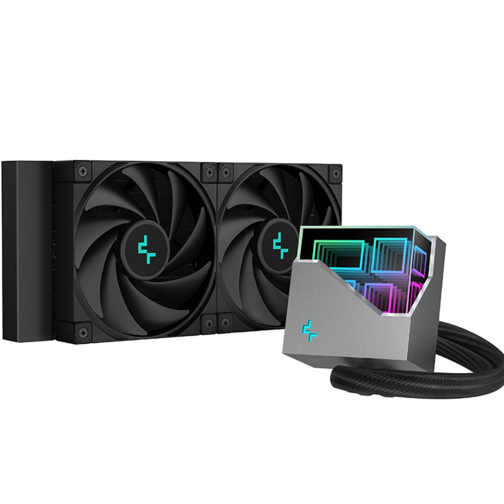 Deepcool Liquid Cooler LT520 240mm AIO Black Deepcool Liquid Cooler LT520 240mm AIO Black